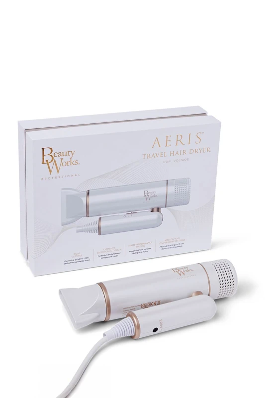 Image of Beauty Works Beauty Works Aeris Travel Hair Dryer - Beauty Works Female NW84701