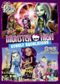 image of Monster High Doubly Ghoulicious Boxset (Includes Scaris: City of Frights & Freaky Fusion)