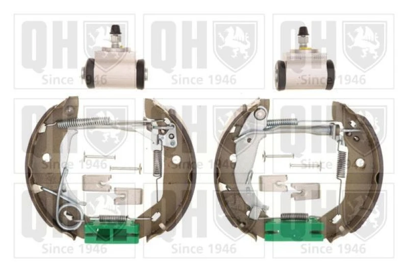 Image of QUINTON HAZELL Brake Shoe Set QUINTON HAZELL BS1043K1