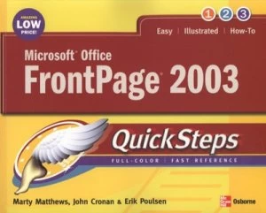 Image of Microsoft Office Frontpage 2003 by Martin Matthews Book