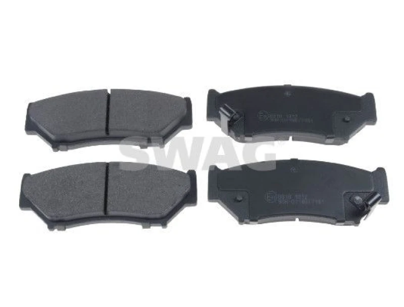Image of Brake pad set SWAG 84 91 6657