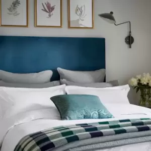 Image of Ted Baker Magnolia Embroidery Kingsize Duvet Cover, White