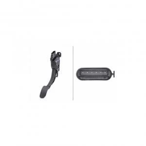 Image of Accelerator Pedal Position Sensor HELLA 6PV 010 834-811