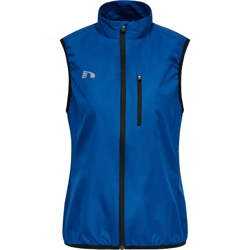 Image of Sleeveless jacket For Her Newline core Bleu Female L