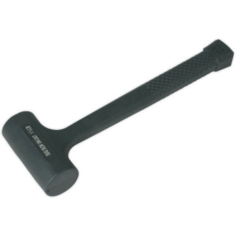 Image of Loops 1.5lb Dead Blow Hammer - Shot Loaded Rubber Head Mallet - 680g Anti-Rebound Multi