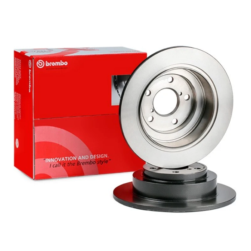 Image of BREMBO 08.6897.11 Brake disc solid, Coated Brake Disc (82)
