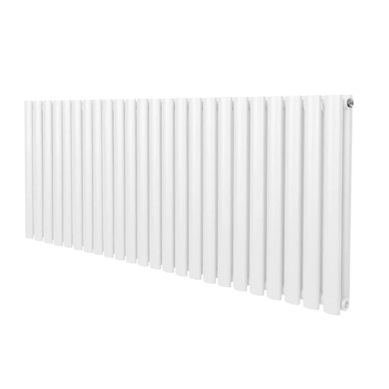 Image of Monstershop Oval Radiator - 600 x 1440mm - White White