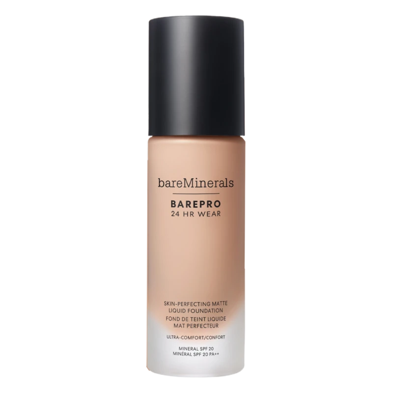 Image of bareMinerals BarePro 24HR Wear Skin-Perfecting Matte Liquid Foundation SPF20 30ml 25 - Light Cool