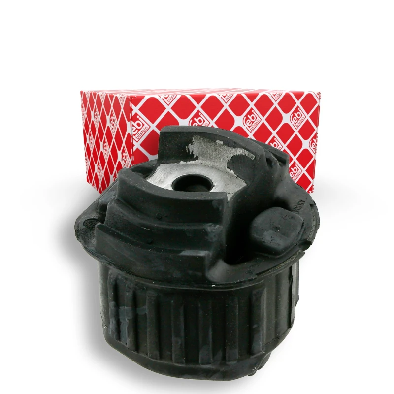 Image of FEBI BILSTEIN 10256 Axle Bushes Rear Axle Right Elastomer Hub Carrier Bush (1080)