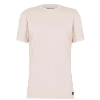 image of Firetrap Waffle T-Shirt - Taupe