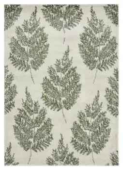 Image of Villa Leaf Rug - 80x150cm - Green