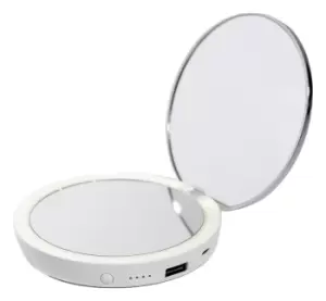 image of Stylpro Flip And Charge Powerbank Compact Mirror