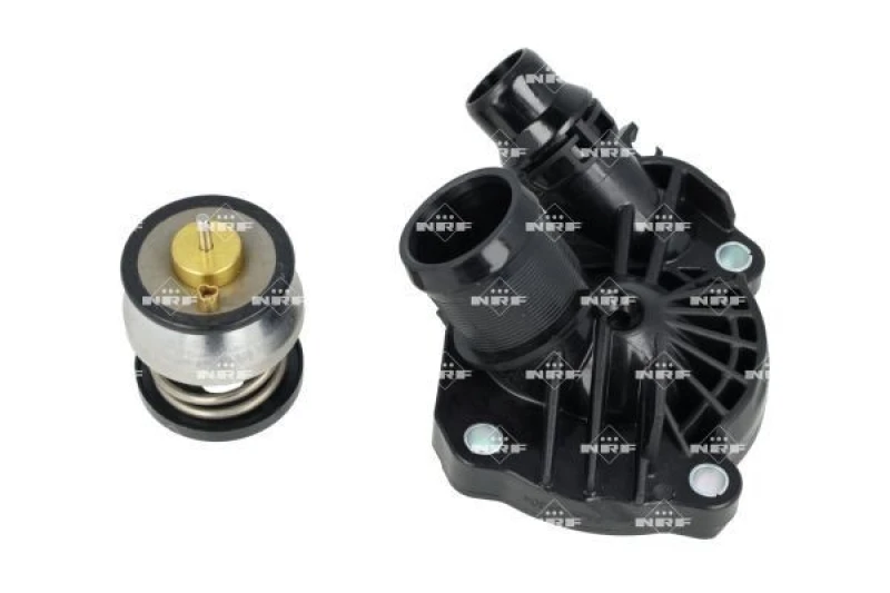 Image of NRF 725464 Engine thermostat Opening Temperature: 88°C, with housing Thermostat,coolant (316)