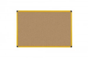 Image of Bi Office Ultrabrite Cork 120x90 Aluminium Frame