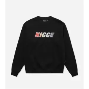 image of Nicce Prisme Oversized Sweatshirt - Black