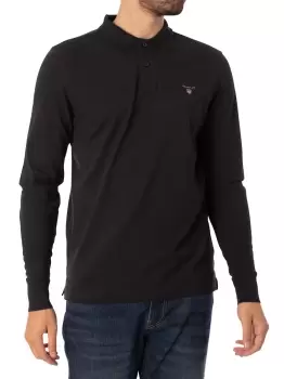 image of Original Pique Longsleeved Rugger Polo Shirt