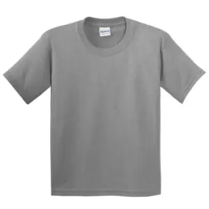 image of Gildan Youth Unisex Heavy Cotton T-Shirt (L) (Sport Grey)