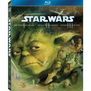 Star Wars: The Prequel Trilogy (Episodes I, II & III) Bluray