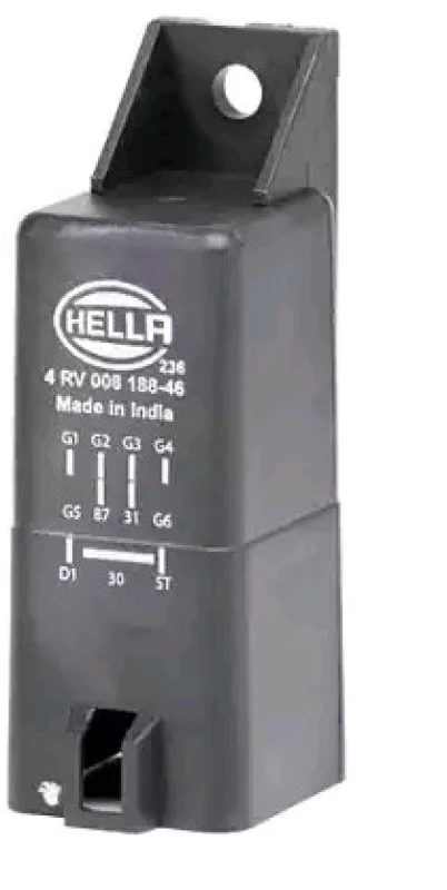 Image of HELLA 4RV 008 188-461 Control Units Number of Cylinders: 4 Control Unit,glow plug system (699)