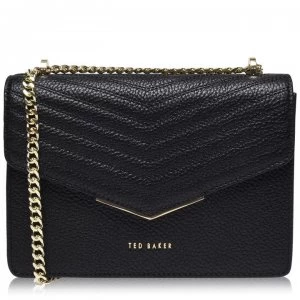Image of Ted Baker Bonitah Small Crossbody Quilted Bag - black