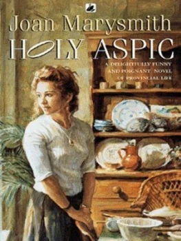 Image of Holy Aspic by Joan Marysmith Paperback