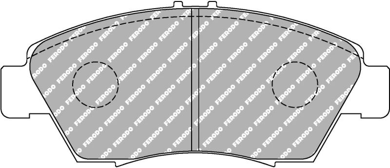 Image of FERODO RACING Brake pad set FERODO RACING FDS776