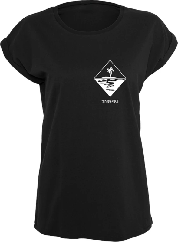 Image of Brandit Forvert Pasadena Ladies T-Shirt, black, Size XS for Women