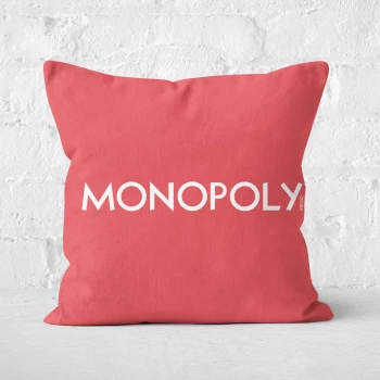Image of Monopoly Go Square Cushion - 60x60cm - Soft Touch