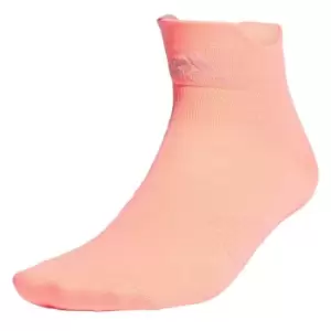 Image of adidas Run Ankle Socks Mens - Pink