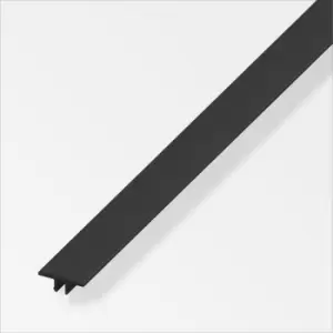 Image of Alfer - pvc Coaxis Cover Profile 1m Black ProSolve
