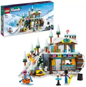 image of LEGO Friends Holiday Ski Slope and Cafe Winter Set 41756