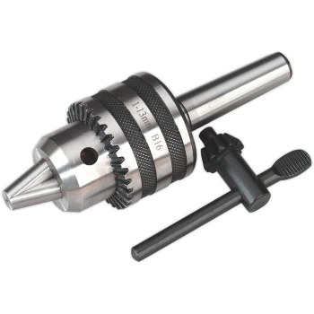 image of Sealey MT2 Tailstock Chuck for SM3002 Metal Lathe