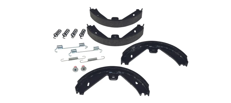 Image of HELLA Handbrake shoes HELLA 8DA 355 050-081