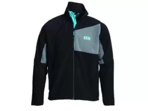 Image of OX Tools OX-W550102 OX Softshell Jacket Black/Grey - S