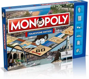 Image of Folkstone Monopoly Board Game