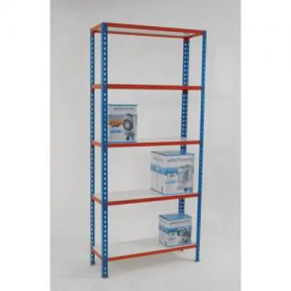 Image of ESE Direct Melamine Faced Boltless Shelving, 175kg UDL per shelf, 6 shelves, 2000H x 900W x 300D mm 404232 Garage Shelving