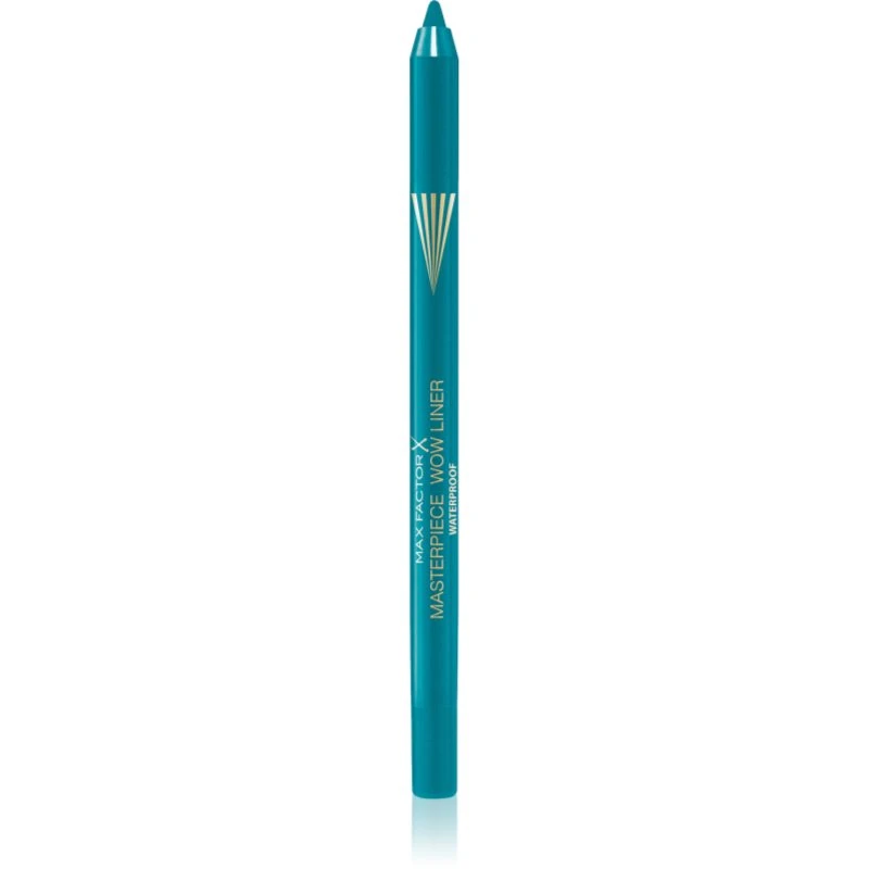 Image of Max Factor Masterpiece Wow Liner Waterproof waterproof eyeliner pencil shade 520 Pretty Turquoise 1.2 g