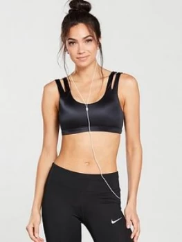 Image of Nike Training Light Support Indy Shine Bra Black Size L Women