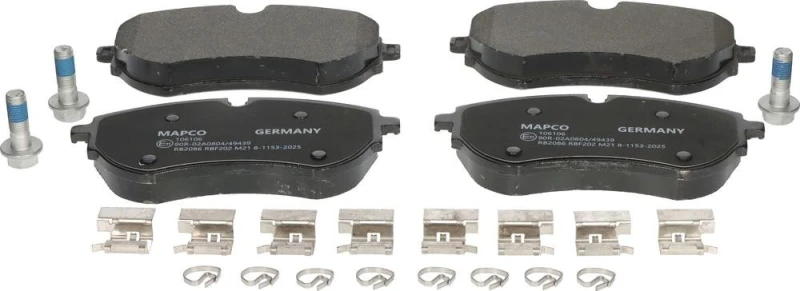 Image of Brake pad set MAPCO 106106