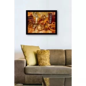 Image of SC0911 Multicolor Decorative Framed MDF Painting