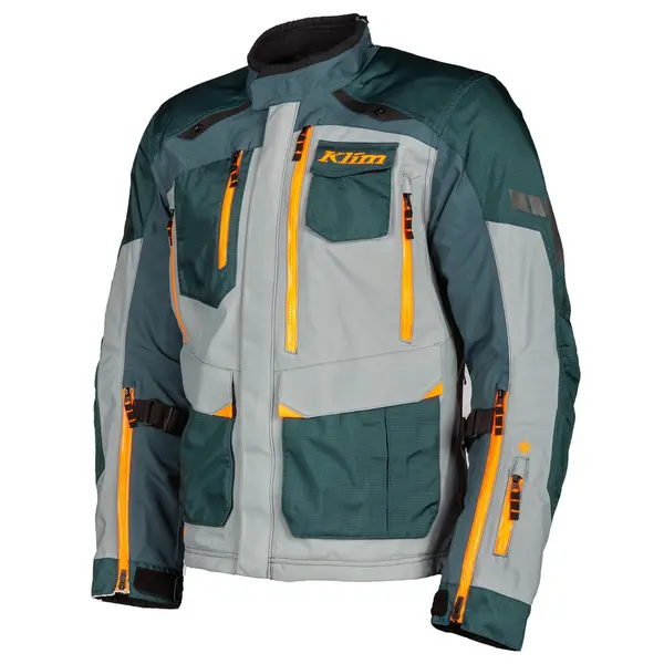 Image of KLIM Carlsbad Jacket Petrol Strike Orange 2XL