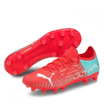 Image of Puma Ultra 3.1 Ladies FG Football Boots - SunBlaze/Aqua