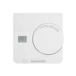 image of Sangamo Electronic Room Thermostat with Digital Display - CHPRSTATD