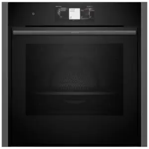 Image of Neff B64CT73G0B N90 Built In Electric Pyrolytic Oven Black 71L S H