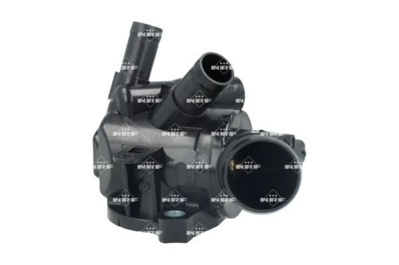 Image of NRF 725527 Engine thermostat Opening Temperature: 93°C, with gaskets/seals, with housing Thermostat,coolant (316)