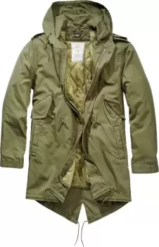 Image of Brandit M51 US Parka Jacket, green, Size 3XL, green, Size 3XL