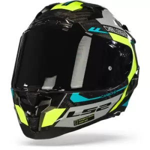 Image of LS2 FF327 Challenger Ct2 Thorn H-V Yellow 3XL