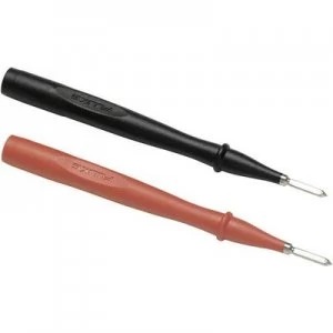 Image of Fluke TP1-1 Safety test probe set 4mm jack connector CAT II 1000 V Black, Red