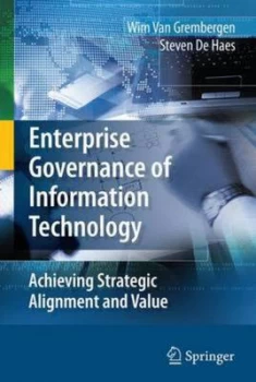 Image of Enterprise Governance of Information Technology by Wim Van Grembergen Hardback