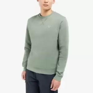 Image of Barbour Heritage Ridsdale Logo Cotton-Jersey Sweatshirt - L